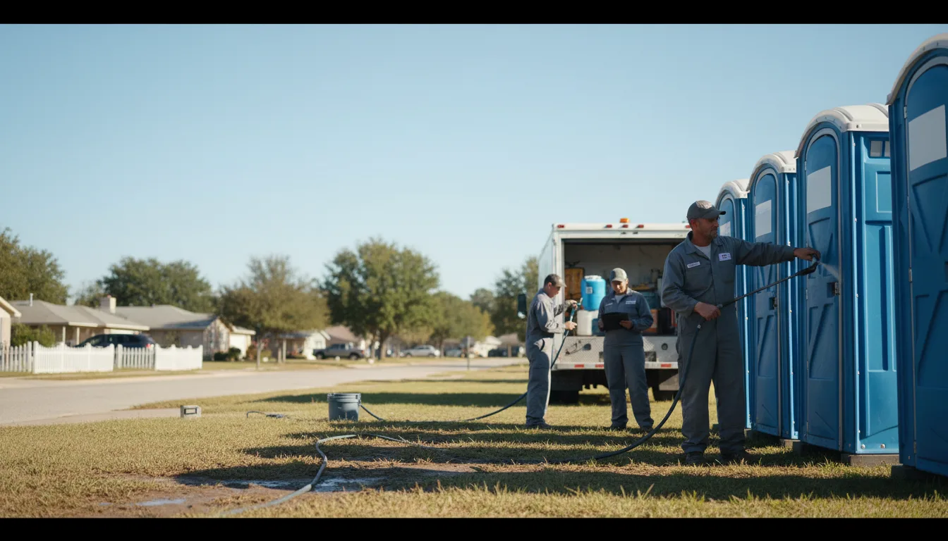 Long-Term Portable Toilet Rental in Piney Point, MD near me